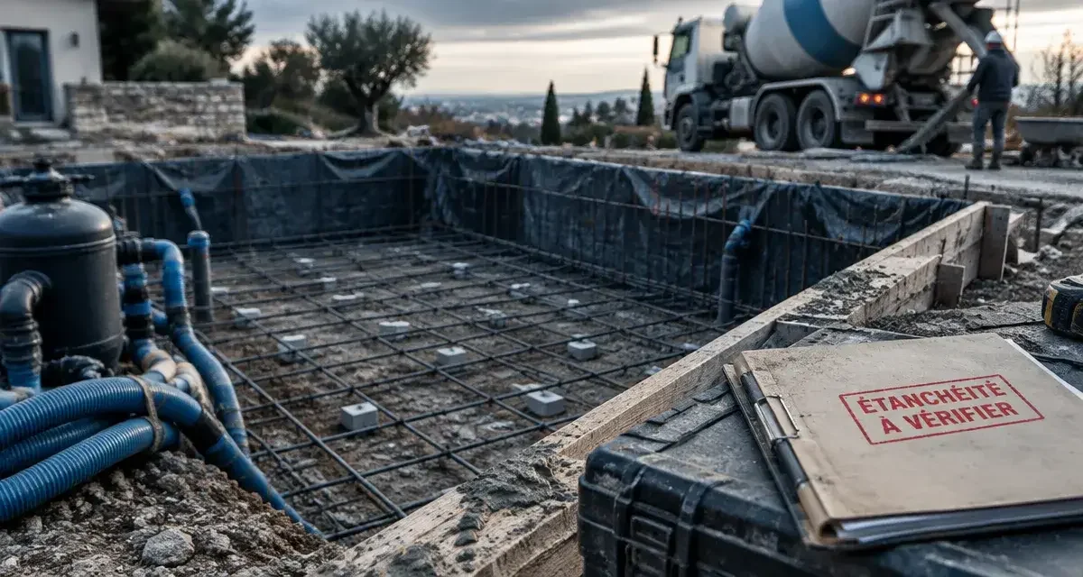 Construire sa piscine en béton soi-même : les vraies économies face aux risques de chantier