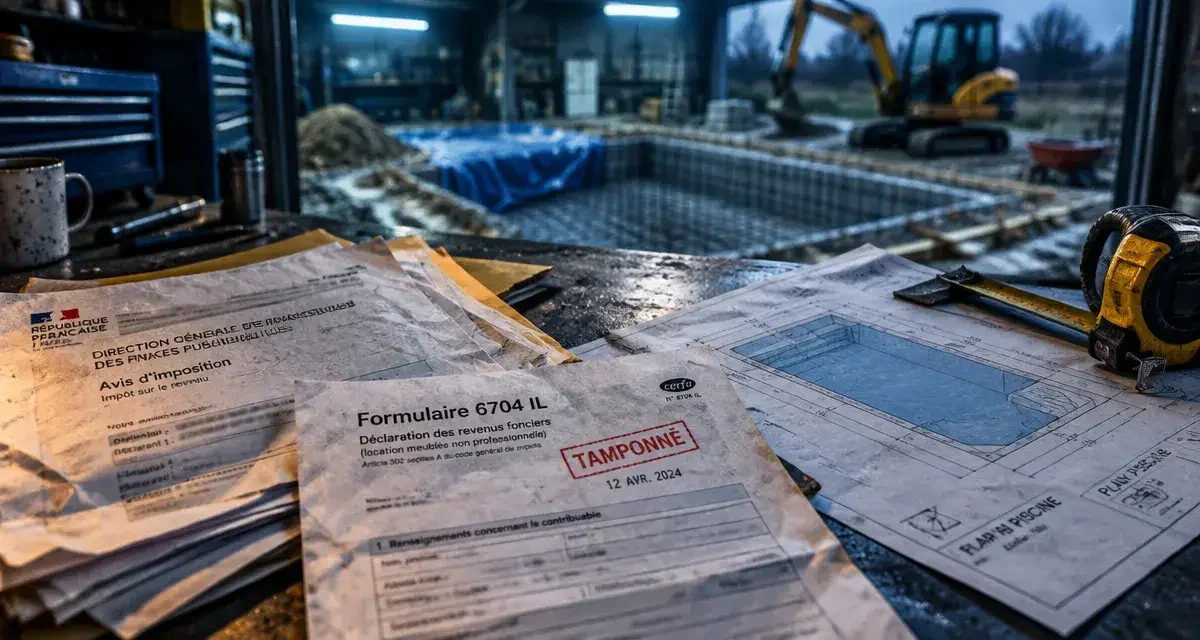 Construire sa piscine : le surcoût caché de la taxe foncière et les oublis de chantier