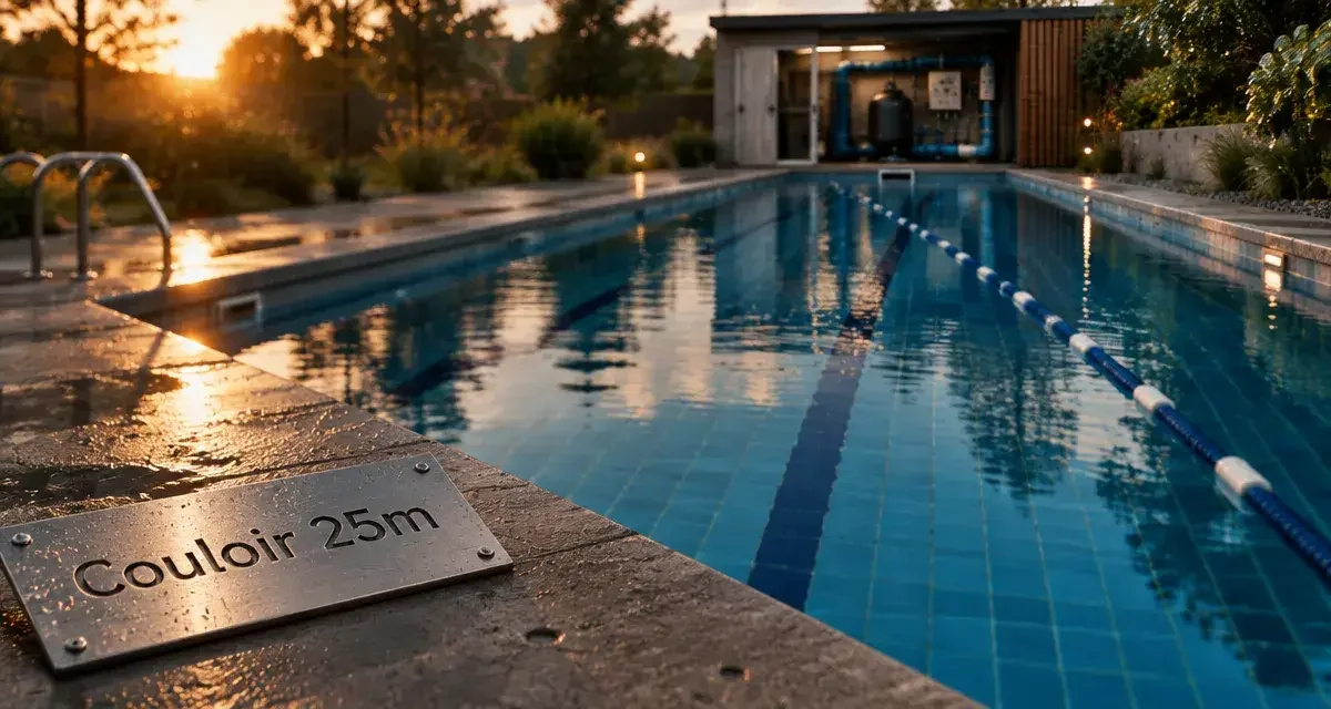 Piscine de 25 mètres : le vrai budget, les erreurs de terrassement et les règles à connaître