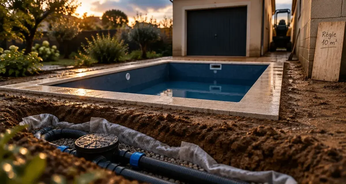 Mini piscine : le budget réel et les 3 erreurs de terrassement qui font doubler la facture